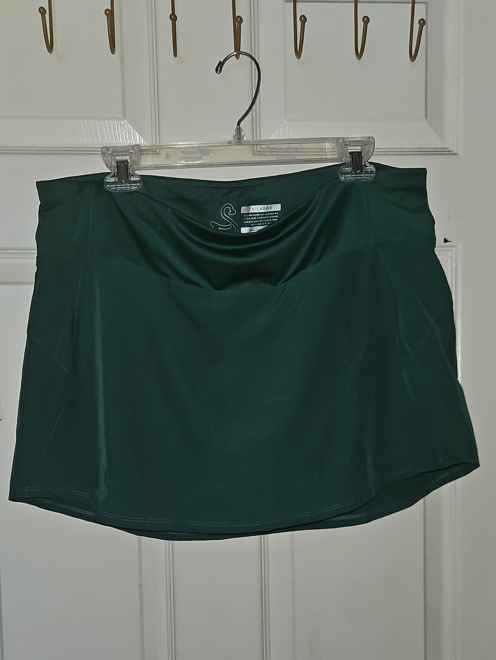SWANNIES Women’s Athletic Skort in Deep Green - Performance Fit